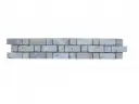 Travertin Silver & Beige Bordeaux 1 Frise 30,5x5 cm 