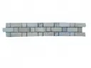 Travertin Beige & Silver Bordeaux 1 Frise 30,5x5 cm 