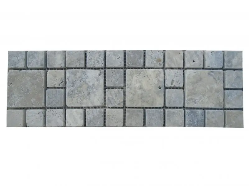 Travertin Silver Frise 30,5x10 cm 