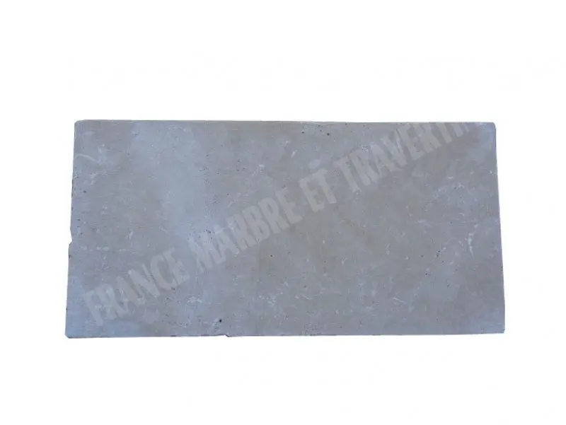 Travertin Beige Clair Margelle de Piscine Bord Droit 33x61 cm