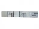 Travertin Silver Nice Frise 30,5x5 cm 