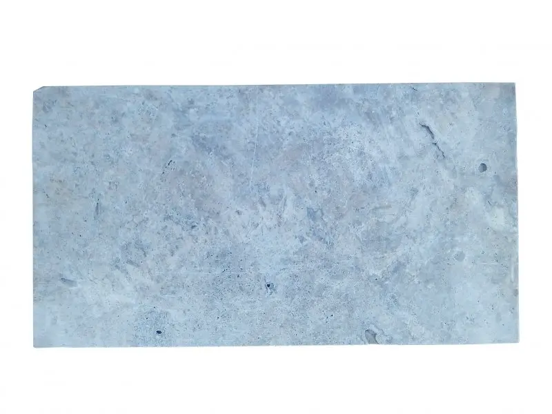 Travertin Silver Margelle de Piscine Bord Droit 33x61 cm