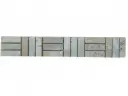 Travertin Silver & Jaune Lyon Frise 30,5x5 cm 