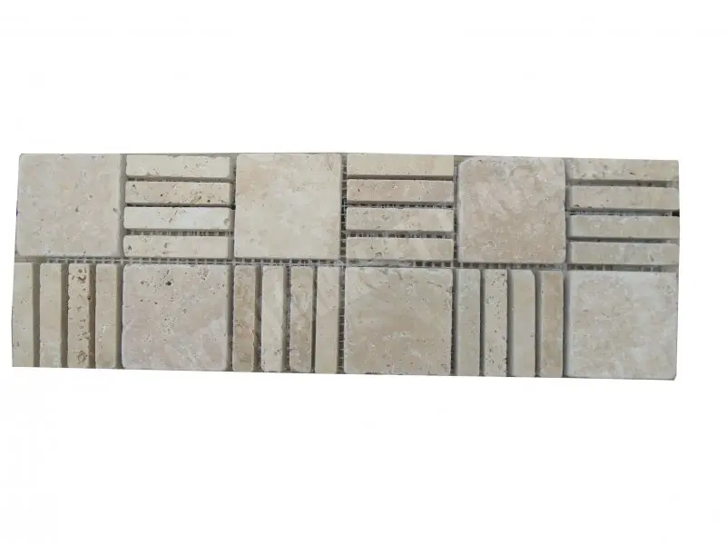 Travertin Beige Paris 2 Frise 30,5x10 cm 