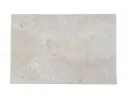 Travertin Beige Nuancé Margelle de Piscine Bord Arrondi 40,6x61 cm