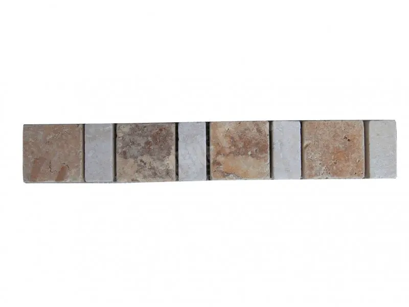 Travertin Jaune & Beige Petit Frise 30x5 cm 