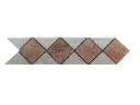 Travertin Jaune & Beige Frise 28x6 cm 