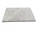 Travertin Argento Margelle de Piscine Bord Arrondi 40,6x61 cm