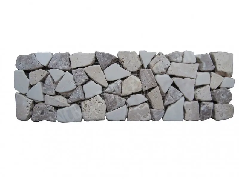 Travertin Multicolore Palladian Frise 30x10 cm 