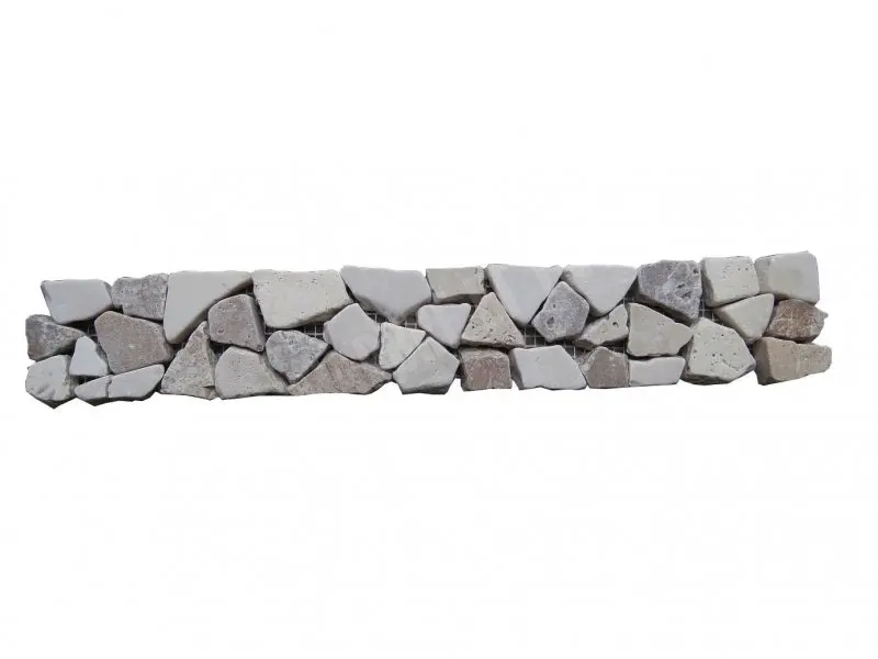 Travertin Multicolore Palladian Frise 30x5 cm 