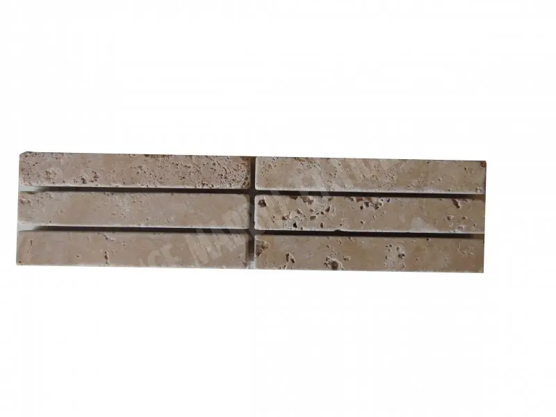 [991] Travertin Beige Frise 20x5 cm 