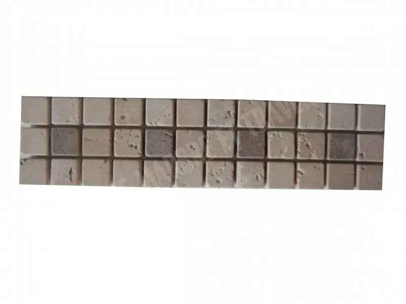 Travertin Beige - Milieu Noce Frise 30,5x5 cm 