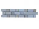 Travertin Beige & Jaune Bordeaux 2 Frise 30,5x7,5 cm 