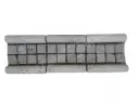 Travertin Frise Beige Mouleur Noce Mosaique 30x8 cm 