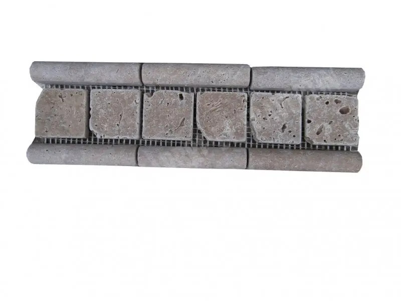 Travertin Frise Noce Mouleur Noce Mosaïque 30x8 cm 