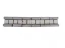 Travertin Frise Noce Mouleur Beige Mosaïque 30x5 cm 
