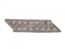 Travertin Multicolore Frise Mosaïque 23x6,5 cm 