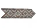 Travertin Multicolore Frise Mosaïque 28x9 cm 