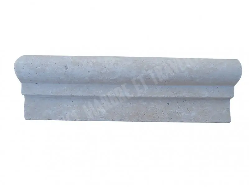 Travertin Beige Moulure Ogee 1 15x4,5 cm 