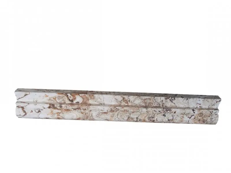 [1025] Travertin Leonardo Moulure Ogee1 30,5x4,5 cm 