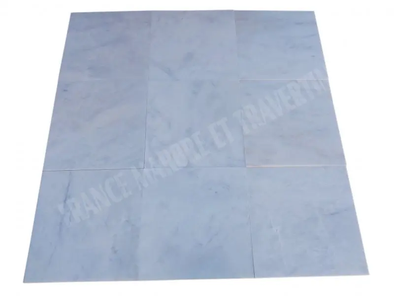 [2524] Marbre Blanc Carrare Turque 30,5x30,5 cm 