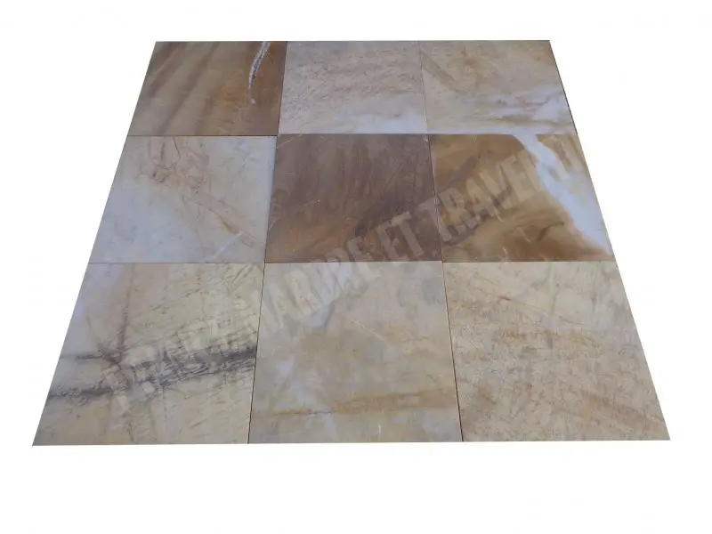 Marbre Jaune Picasso 30,5x30,5 cm 