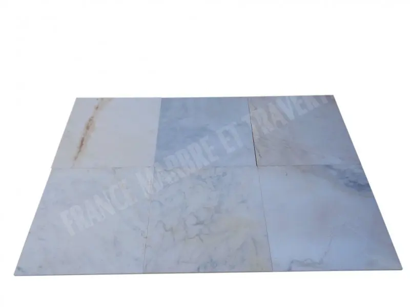 Marbre Blanc Bianco Giallo 60x60 cm 