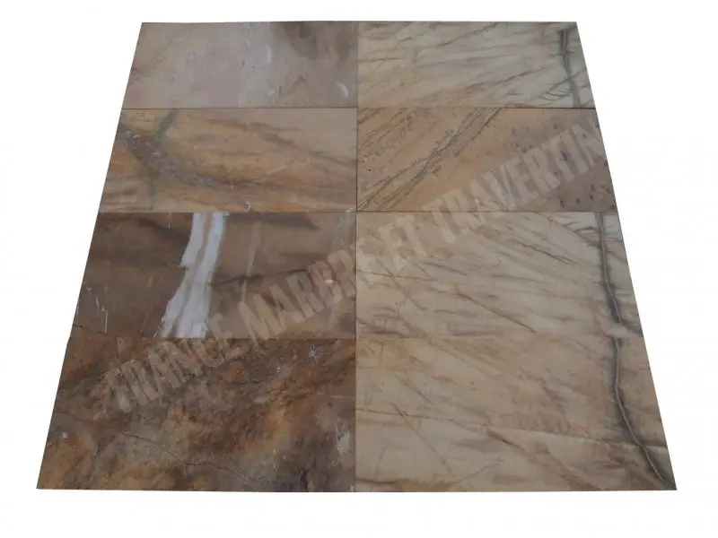 Marbre Jaune Picasso 30,5x61 cm 