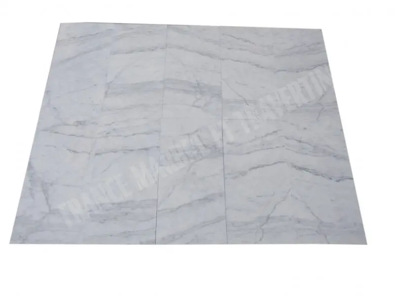Marbre Blanc Carrare Texture Turque 30,5x61 cm 