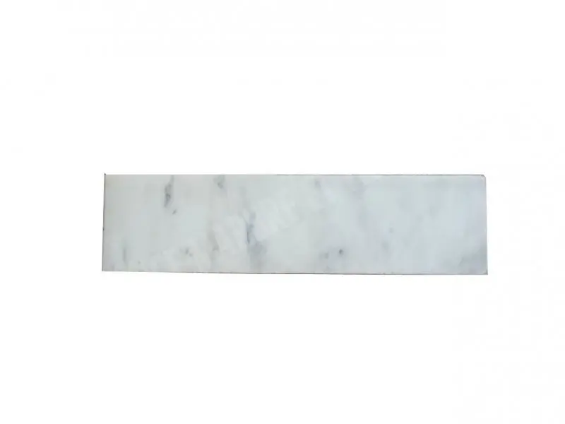 Marbre Blanc Plinthe 40x8 cm 
