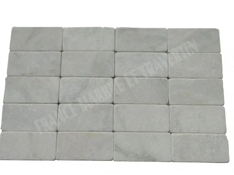 Marbre Blanc 7,5x15 cm 