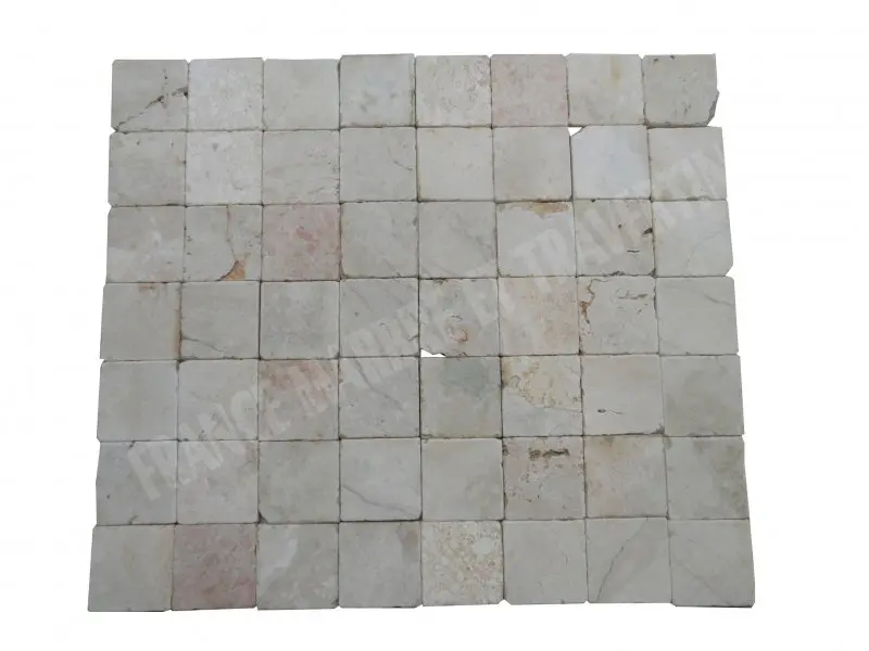 Marbre Marfil Beige Rose 10x10 cm 