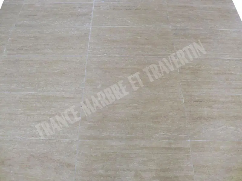 Travertin Beige Clair Veine 30x60 cm 