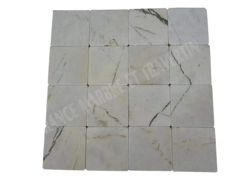 Marbre Blanc Newyork 20x20 cm 