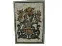 Marbre Tableau Mosaique Fleur 60x90 cm 
