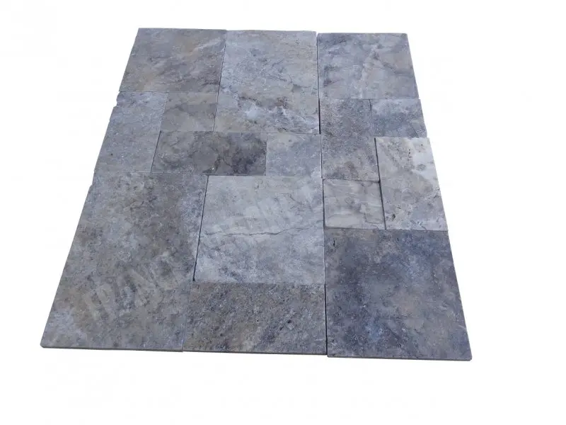 Travertin Silver Opus Romain 