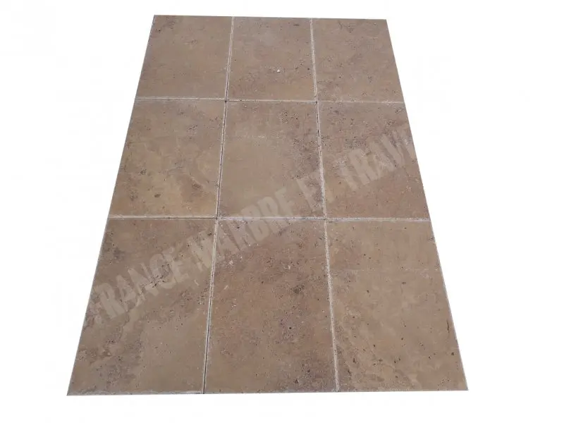 [2075] Travertin Noce 40,6x61 cm 