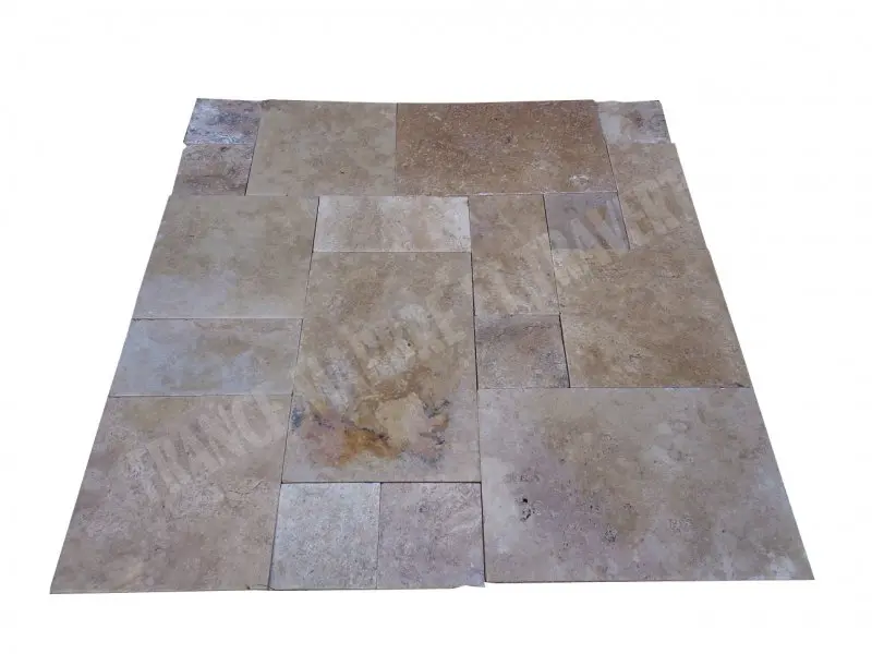 Travertin Walnut Noisette Opus Romain 