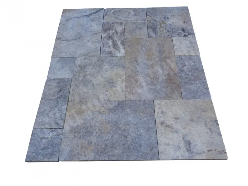 Travertin Silver Opus Romain 