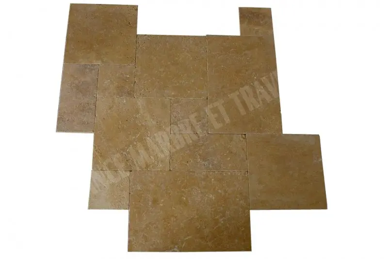 Travertin Jaune Opus Romain 