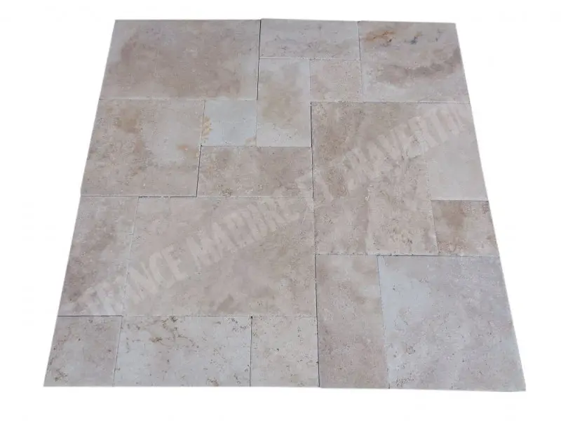 Travertin Beige Nuance Big Opus Romain 