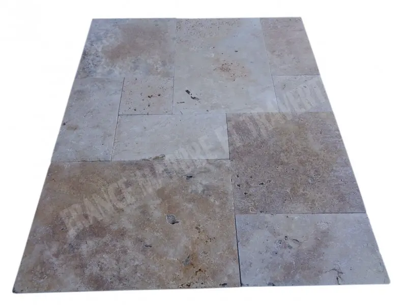 Travertin Beige Nuance Big Opus Romain 