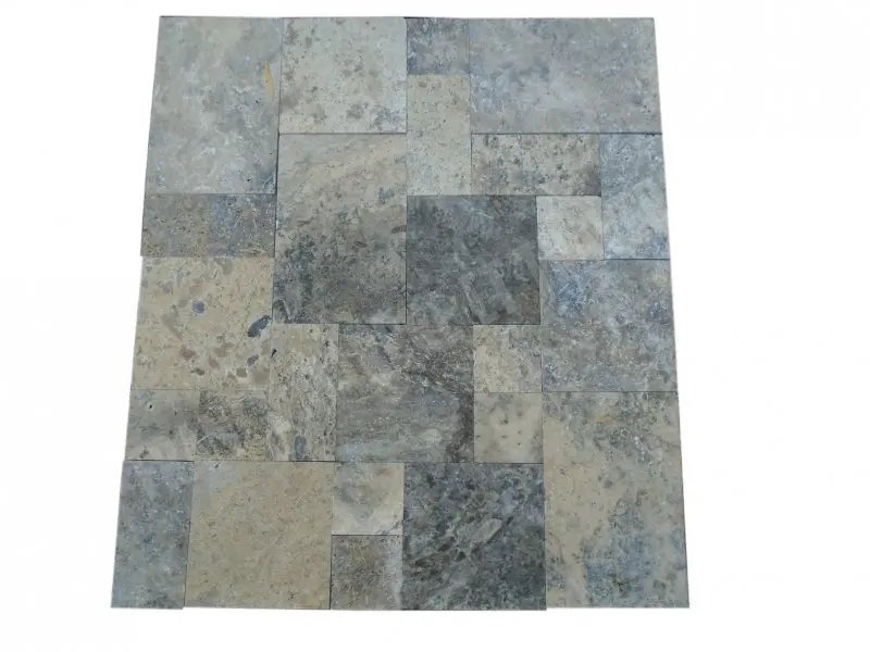 Travertin Silver Mini Opus Romain 