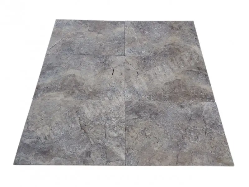 Travertin Silver 60x80 cm 