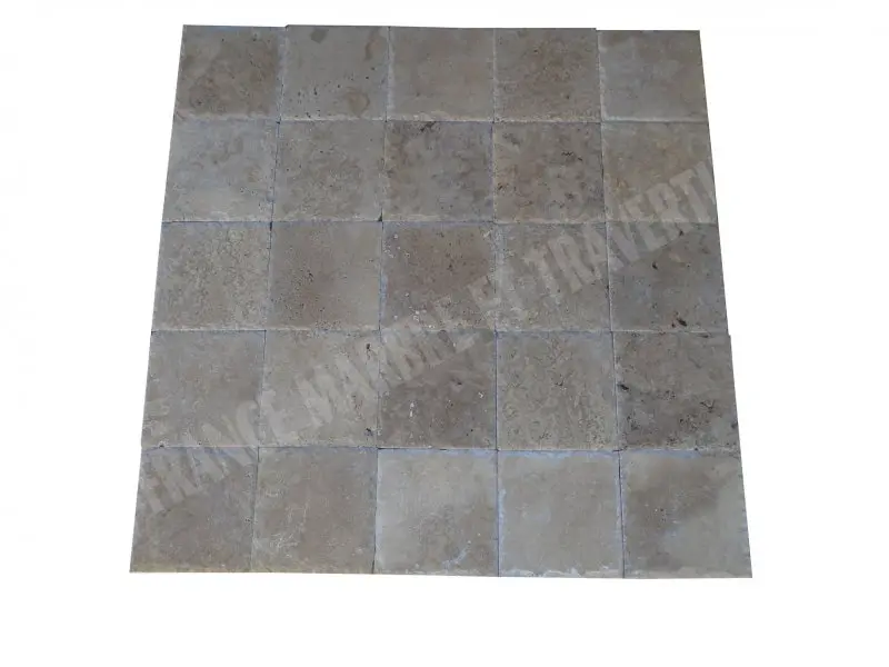 Travertin Walnut Noisette 20x20 cm 