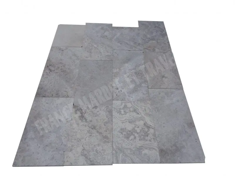 Travertin Silver Bande Libre 