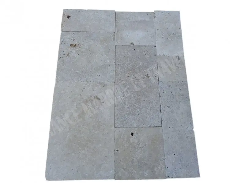 Travertin Beige Nuance 3 Largeur Mixte 2 Longueur 