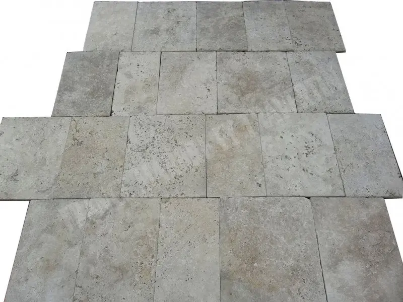 Travertin Beige Nuance Bande Libre 