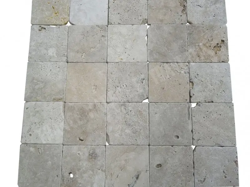Travertin Beige Clair 20x20 cm 