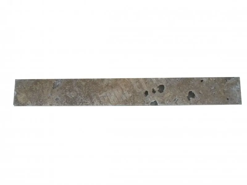Travertin Walnut Plinthe 61x7.5 cm 